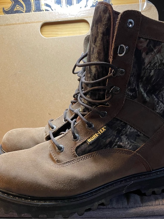 Cabela\'s Brown Suede & Camo GORE-TEX Men\'s Boots main image 8